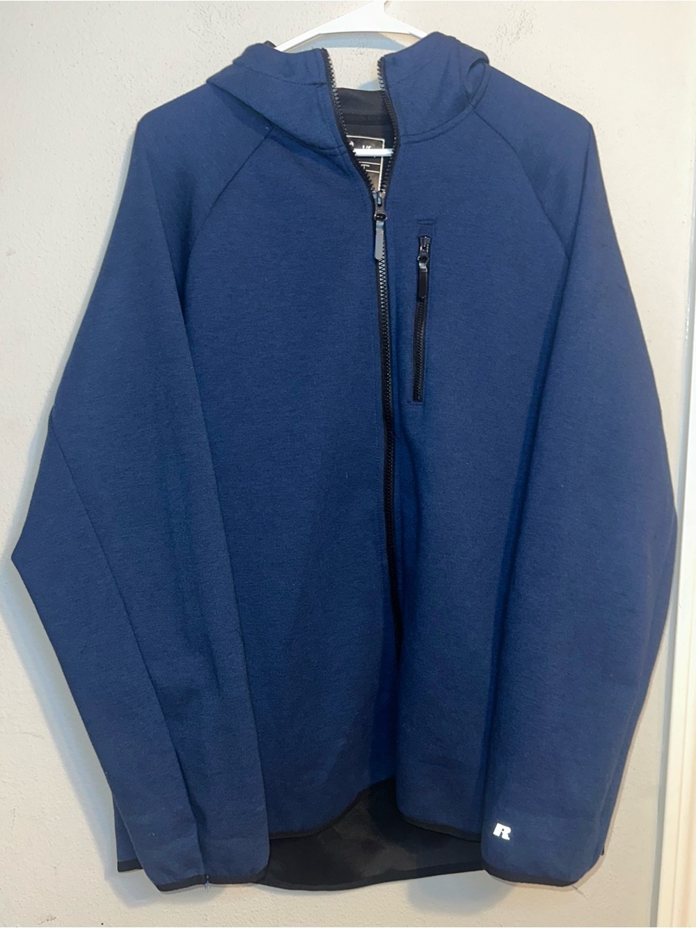 Russell Athletic Navy Hooded Sweater